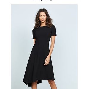 Black Halo Asymmetrical Dress